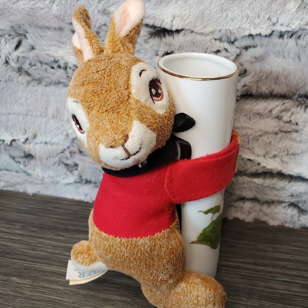 Peter Rabbit Flopsy Bunny Plush Wrist Hugger Dan Dee Stuffed Animal Toy Bracelet